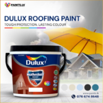 Dulux Weathershield Roof is a high quality, highly durable 100% acrylic based emulsion with a smooth finish and mid sheen.
