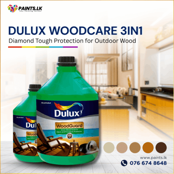 Dulux Woodcare Diamond Tough 3in1 Deck and Furniture Protector